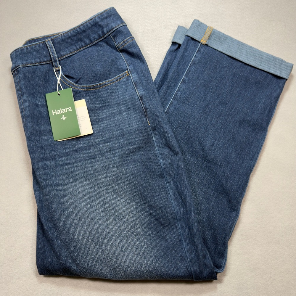 Halara Flex Pull On Jeans Women XL Petite (37" X 24 1/2") High Waist Jegging NWT